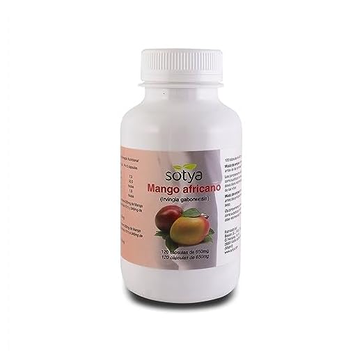 SOTYA - SOTYA Mango Africano 120 cápsulas de 500 mg