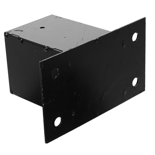 KONTONTY Base De Poteau De Clôture Base De Garde-corps De Terrasse Pour Garde-corps