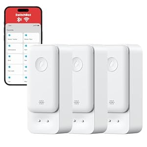 SwitchBot WiFi Water Sensor, Smart Water Leak Detector, 100dB Adjustable Alerts & App Alerts, IP67 Waterproof, Wireless Detector for Kitchen, Bathroom, Basement, No Hub Required (Support 2.4G) (3)