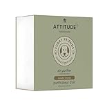ATTITUDE Air Purifier with Activated Carbon Filter, Plant- and Mineral-Based Ingredients, Traps Pet Odors and Pollutants, Vegan, Lavender, 227 grams, 8 ounce