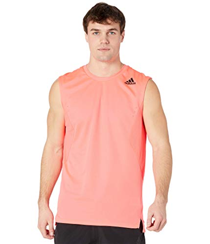 T-shirt sans manches adidas homme haut de sport respirant de fitness Heat.rdy