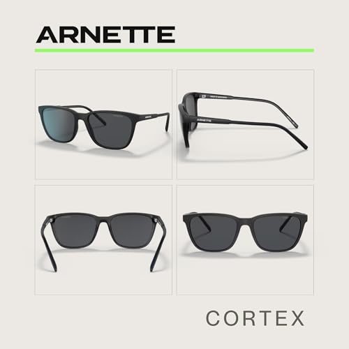 ARNETTE Cortex AN4291 Square Sunglasses for Men for Women +BUNDLE with ACCESSORY EYEWEAR KIT2