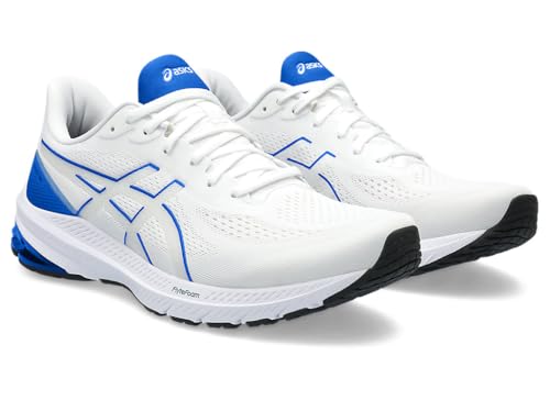 ASICS ASICS Men's GT-1000 12 Running Shoes, 8, White/Illusion Blue