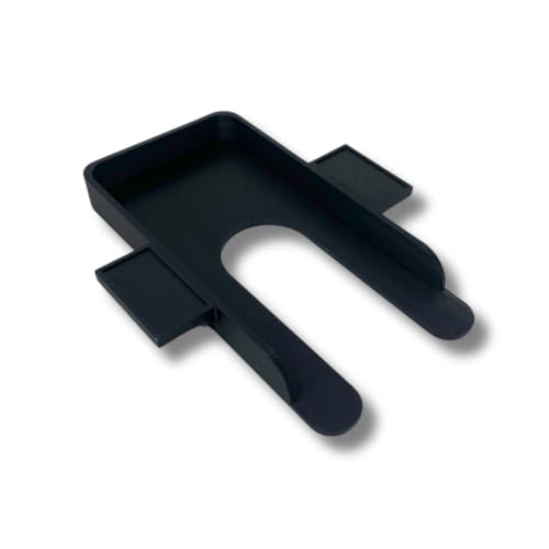 Chatelet Under Desk Phone Holder with Adhesive – Hidden Smartphone Mount for Office or Home Desk – Stick-On Organizer for Focus & Productivity – Fits Most Phones (Black)