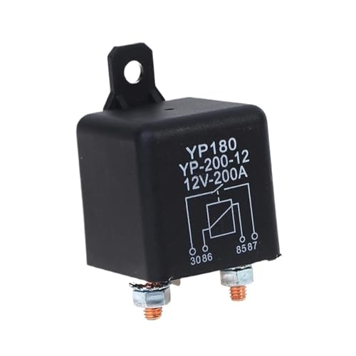 Relé de arranque automotriz 12V 100A WM686 de 4 pines para motor eléctrico de coche camión
