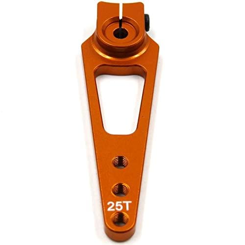 Brazo de servo 25T de 56mm en aluminio para mejorar la respuesta de vuelo en avión RC 4
