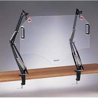 Support de fixation réglable pour stabiliser les panneaux en verre