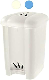 Tontarelli Pattumiera Carolina, Bianco, 30 lt, Taglia Unica