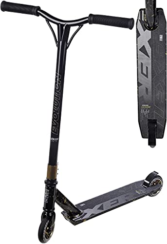 RAVEN Trottinette Freestyle/Stunt Evolution Lexer - 100 mm - Doré