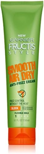 Garnier Hair Care Fructis Style Smooth Air Dry Anti-Frizz Cream, 5.1 Fluid Ounce