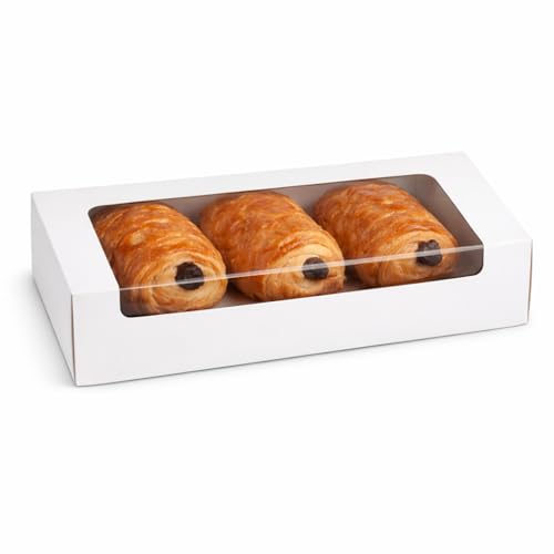 Caja cartón blanca para reparto a domicilio y eventos al aire libre con PacknWood NVASE 2