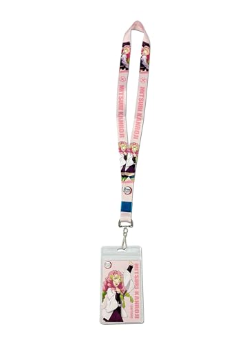 Lanière Demon Slayer S3 Mitsuri Kanroji pour clés et badge de fan