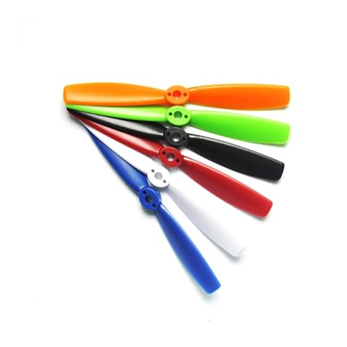 Hélices 5045 orange pour drone FPV QAV250 | Pack de 2 paires CW CCW 5 pouces