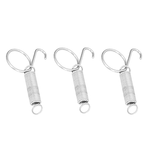 20 PCS Galvanizado Gaiola de Coelho Mola de Metal Dedo Gancho de Trava de Mola para Fixação de Equip