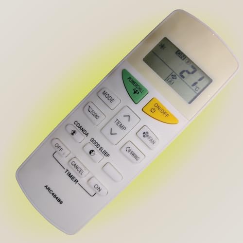 Image of Air Conditioner Remote Compatible with /Replacement for Dalkin Ac Remote | Model -ARC48B4B9 | Match with Your Existing Remote Before Placing The Order | Exactly Same Will Only Work