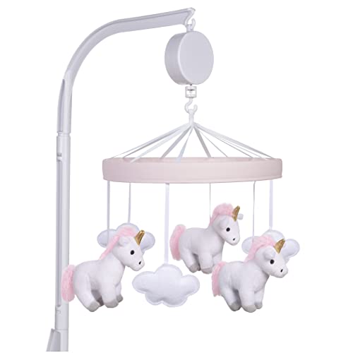 Sammy & Lou Unicorn Baby Crib Mobile With Music, Crib Mobile Arm Fits Standard Crib Rail #TOP23