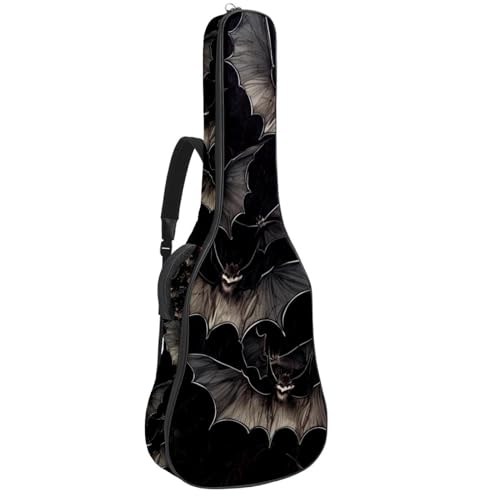 Sac de transport pour guitare basse 101,6 cm en tissu Oxford imperméable épais