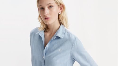 Levi's The Classic Bw Shirt Dazed Light Stone – Ansicht 4