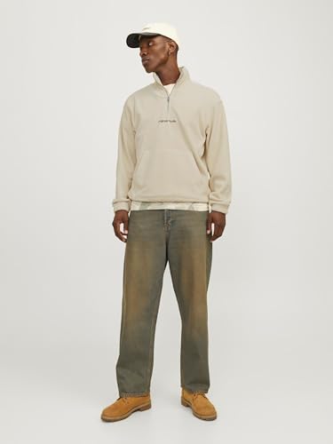 JACK & JONES Jorvesterbro Fleece Quarter Zip Noos – Ansicht 4