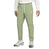 Nike Club Men's Woven Tapered Leg Pants (Oil Green/White, DX0623-386) Size Medium