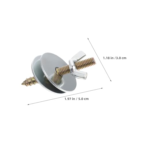 Vis INOX fixation perchoir oiseau kit accessoires cage perroquet écrou - 3