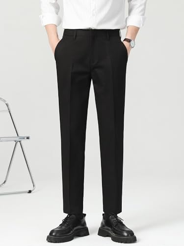 Men's Ankle Dress Pants Business Casual Drop Office Trousers Pants for Men3