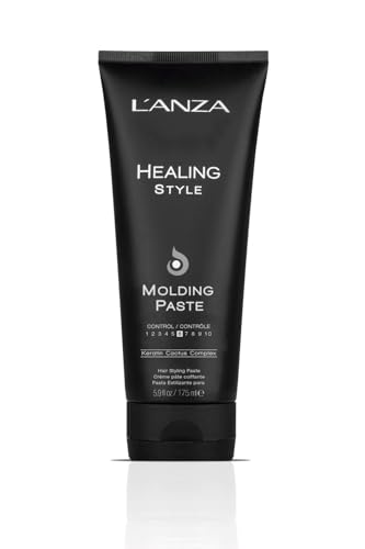 L’ANZA Healing Style Cera Moldeadora de Pelo con Fijación Media con Queratina y Protección de Rayos V para Nutrición y Protección del Cuero Cabelludo con Efecto Belleza, 175 ml