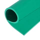QUARKZMAN Silicongummi-Blatt 1/4 Dicke x 12 Breite x 12 Länge Rutschfeste Dichtung Silikonmatten Für Basteln Unterlagen Dichtungen Stoßfänger Polsterung DIY Material Grün