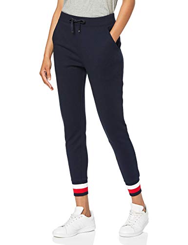 Tommy Hilfiger Damen Jogginghose Heritage Sweatpants Lang, Blau (Midnight), M