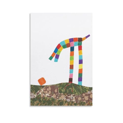 Poster Leo Lionni peinture sur toile salon et chambre d'enfant décoration 60x90cm