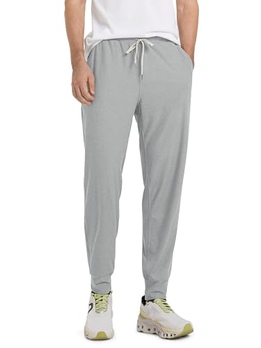 Image of ODODOS Men's Performance Joggers - Ultra Soft odSTRATUM Tech Sweatpants with Adjustable Waist and Secure Pockets