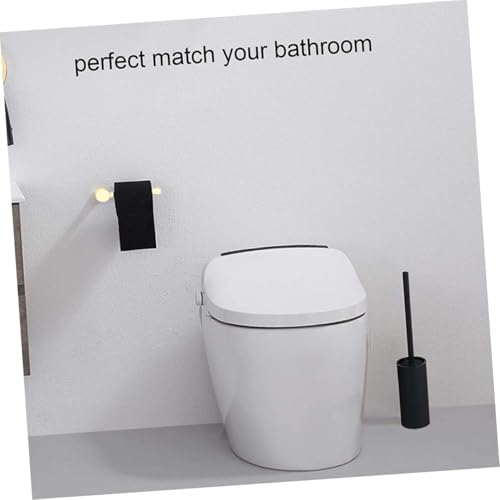Brosse de nettoyage pour WC COLLBATH anti-odeur avec support élégant design noir - 7