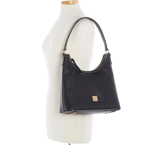 Image of Dooney & Bourke Shoulder Bags, Pebble Grain Leather Hobo Purses for Women