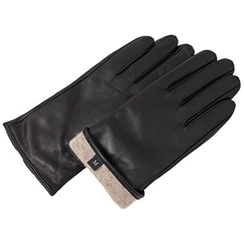 CANDOR AND CLASS Women's Cashmere Lined Sheepskin Leather Gloves, Winter Leather Gloves for Women (WCA-BK-XS) Cover