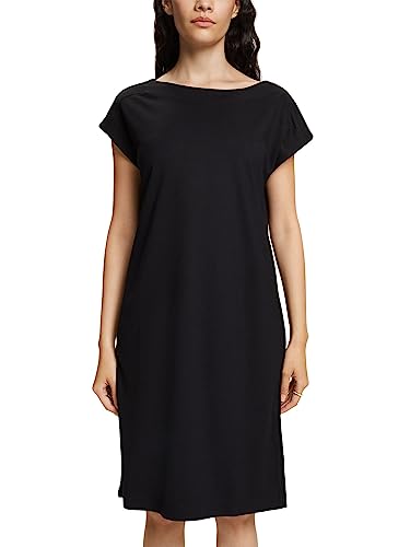 ESPRIT Damen 033ee1e319 Kleid, 001/Black, S