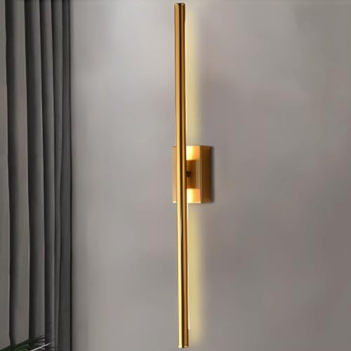 Image of 2pack Slender Bar Linear Mirror Light for Modern LED Linear Light Long Strip Bathroom Corridor Aisle Living Room Background Bedroom Bedside Indoor Lam