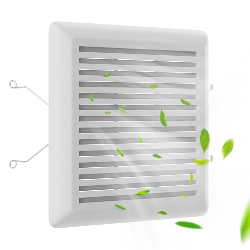 C350GN Bathroom Plastic Grille Cover with Springs for Broan-NuTone