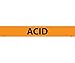 PIPEMARKER, ACID, 2X14, 1 1/4 LETTER, PS VINYL (25 Pack)