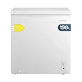 Cecotec Congelador Horizontal 198L Bolero CoolMarket Chest 198M White D. Cesta con Asas, Compacto