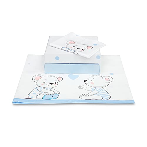 GOYSILA Next to Me Baby Crib Sheets 4 Pieces 100% Cotton Oeko-Tex Certified Hypoallergenic Breathable Compatible Nexttome Cosleeping Cot Next2Me Babylo Cozee Lullago Mattress 50x83 - Image 2