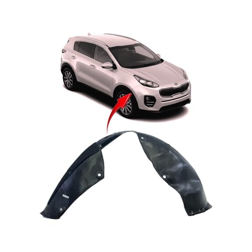 FitParts Compatible With Front Right Passenger Side Fender Liner Kia Sportage 2017-2019. New, Plastic & Ready to Install. KI1249154 86812D9000