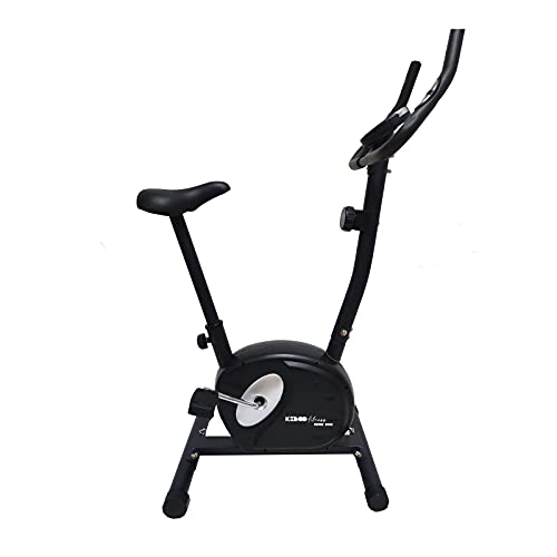 Vélo d'Appartement Keboo Serie 500 Magnétique Fréquence Cardiaque Guidon, 8 Nivaux, Siège Réglable et Moniteur LCD Cover