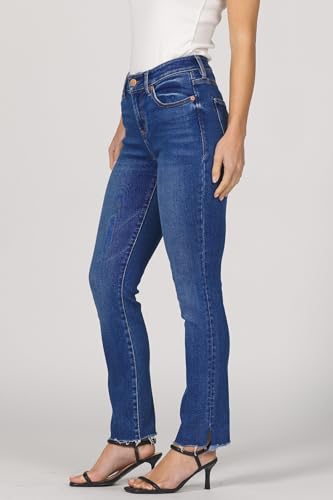 DEAR JOHN Blaire Straight Leg Jean Women’s Mid Rise Slim Fit Denim4