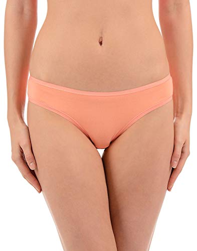 Image of Amante Solid Low Rise Cotton Bikini Panty Pack(Pack of 3)