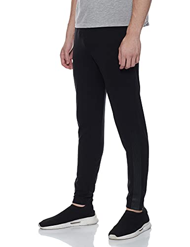 Image of Jockey SP16 Men's Soft Touch Microfiber Elastane Slim Fit Active Wear Trackpants with Side Pockets
