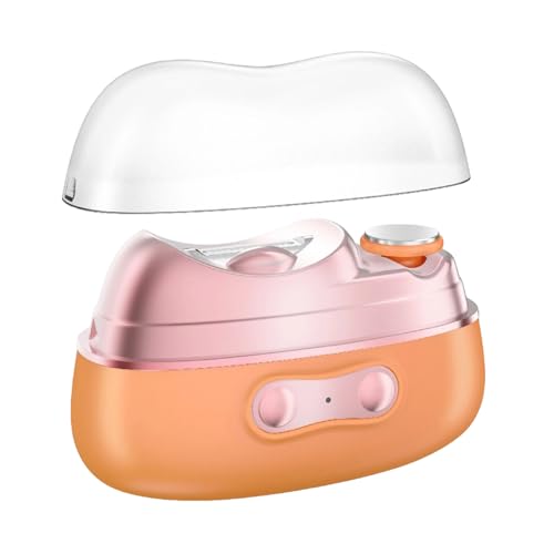 Coupe-ongles électrique et kit manucure LED avec réservoir intégré pour adultes
