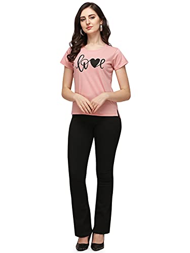 Image of DHRUVI TRENDZ Women Tops | T Shirt for Women | Tops for Jeans for Women | Western Tops for Women Stylish | T-Shirt for Women