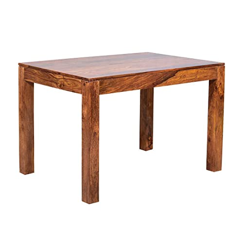 Image of Furnire Carp Sheesham Wood 4 Seater Dining Table Set with 3 Chairs and 1 Bench for Living Room Home || Solid Wood Dining Room Sets Furniture for Dinner Rooms & Hotels (Honey Finish)