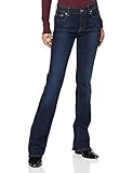 seven for all mankind bootcut Boot-Cut 7 For All Mankind Damen Bootcut Jeans, Dark Blue HA, 28W / 34L
