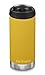 Klean Kanteen TKWide 12oz (w/Café Cap) Botella, Unisex Adulto, Marigold (MG)